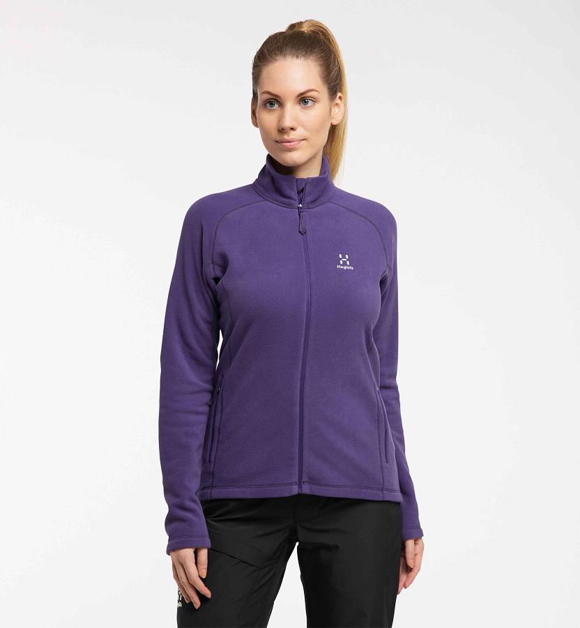 Haglöfs Womens Astro Fleece Purple New Zealand 51426PYZF